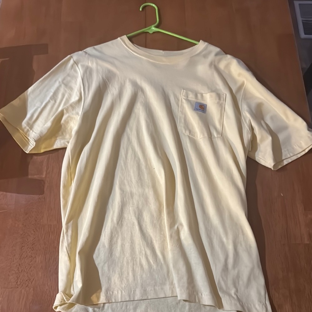 Carhartt Men's Yellow T-Shirt